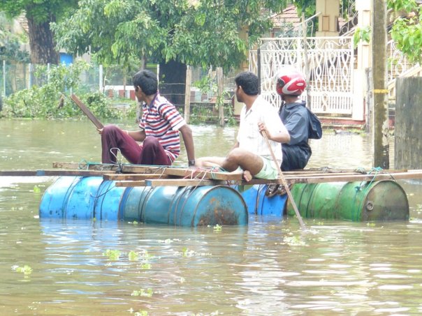 Nallur Jaffna after Cyclone Nisha November 2008