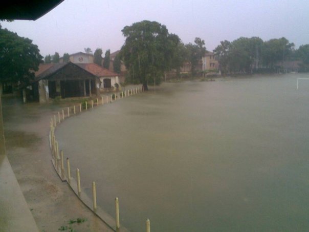 St John's College Jaffna after Cyclone Nisha November 2008
