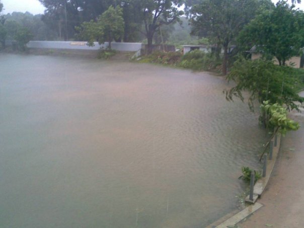 St John's College Jaffna after Cyclone Nisha November 2008