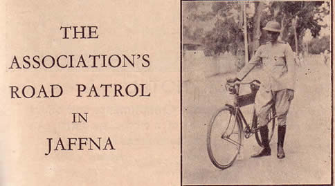 Automobile Association's Jaffna Road Patrol circa 1935 