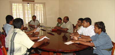 Child Protection Authority Studies the Rock Report, Kilinochchi, February 14 2007
