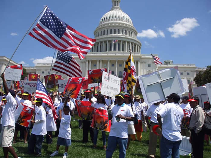 Tamil-American Rally in Washington DC July 23 2007 TamilNet