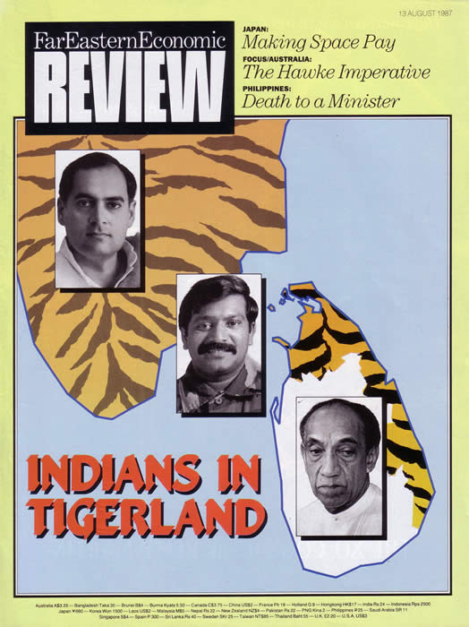 Far Eastern Economic Review cover August 13, 1987