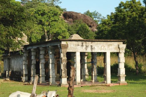 Abundoned hindu temple.near Border Tamil village.Batticaloa