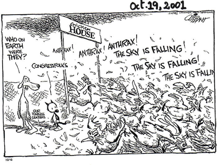 Pat Oliphant Oct 19 2001