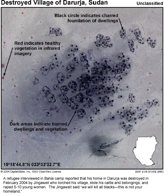 Destroyed Village of Daruja, Sudan