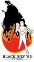 Black July logo