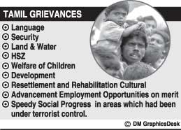 Tamil Grievances Daily Mirror Colombo February 16 2010