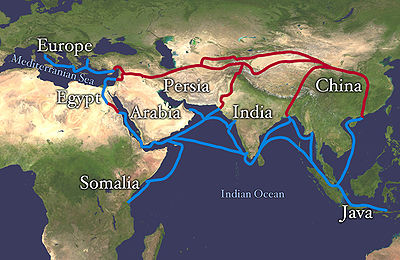 Silk Route land & maritime