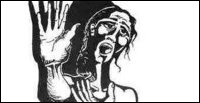 eelanathan rape graphic line drawing