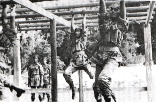 Training LTTE Women Fighters
