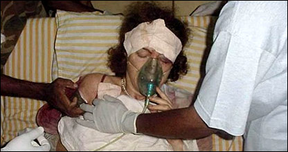 Marie Colvin lost one eye in Sri Lanka