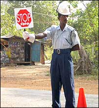 Tamil Eelam policeman, Kilinochchi
